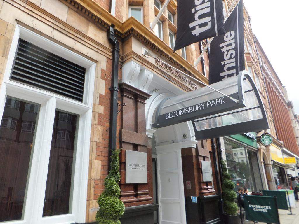 Hotel Thistle London Bloomsbury Park Exterior foto